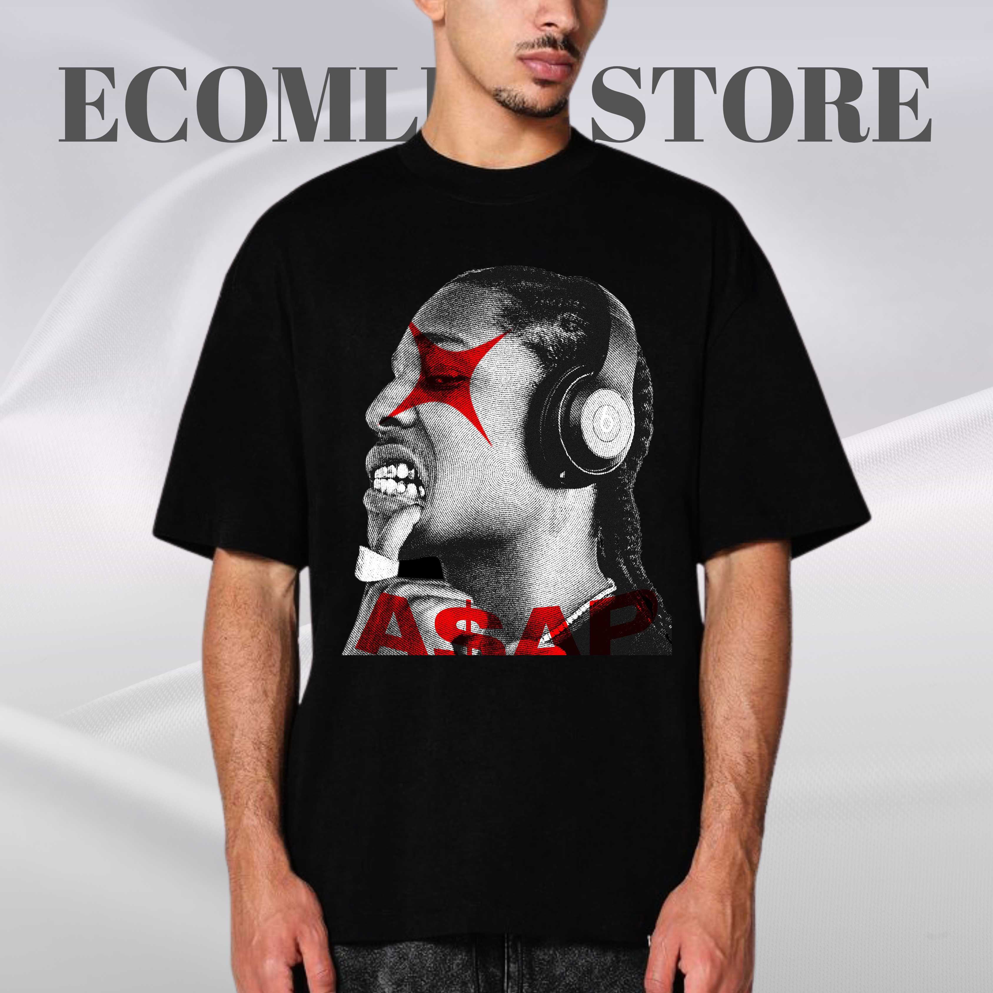 Asap Rocky T-Shirt, Vintage Rap Tee, Rocky Merch